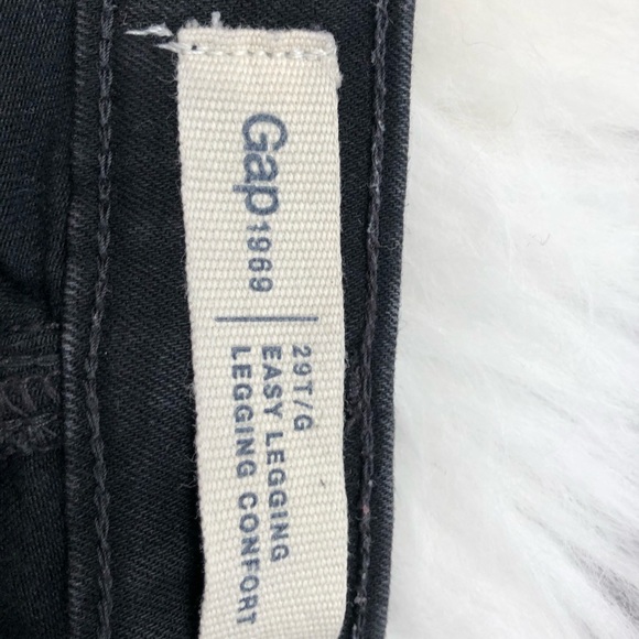 Gap black distressed skinny jeans - Picture 2 of 2